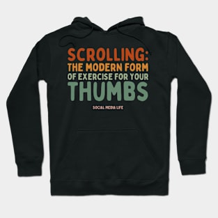 Sarcasm on Social Media - Truth with a Twist Hoodie